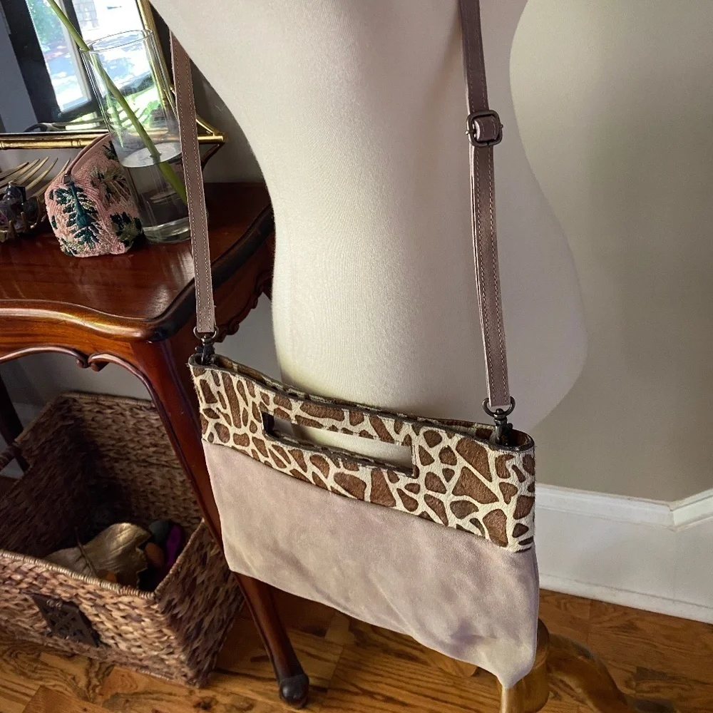 Anthropologie Verona Textured Clutch Bag